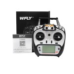 Hot Sales WFLY ET08A 2.4G 8CH RC Radio Transmitter Receiver RF206S the Best Remote for Rc Beginners